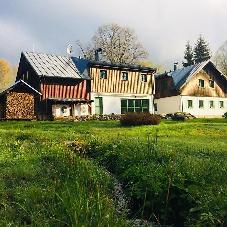 Chata Rozhlas Železná Ruda Exterior foto
