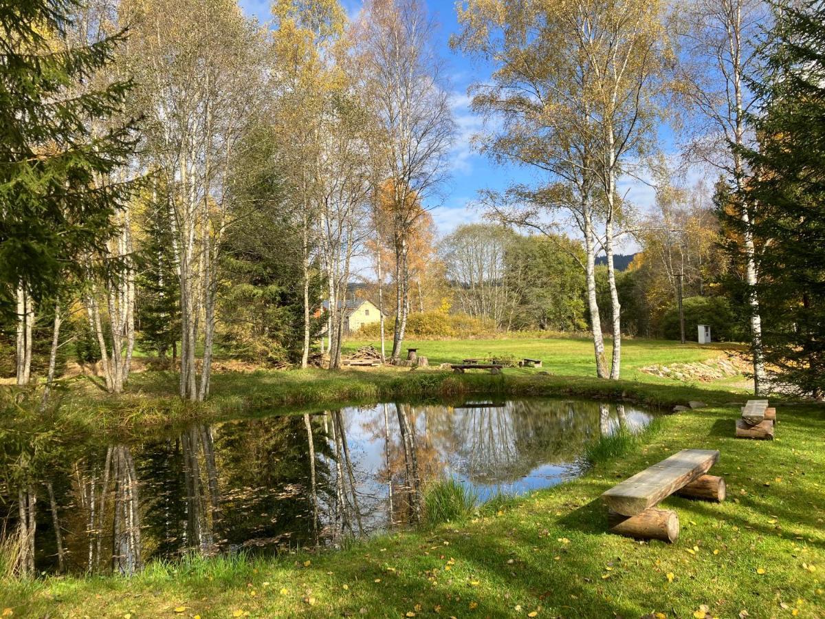 Chata Rozhlas Železná Ruda Exterior foto
